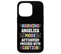 ANGELICA Personalized Name Funny Cute Custom ANGELICA Name Case for iPhone 13 Pro