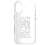 ANGELICA Personalized Retro Girls Custom ANGELICA Name Case for iPhone 17