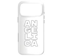ANGELICA Personalized Retro Girls Custom ANGELICA Name Case for iPhone 17 Pro Max