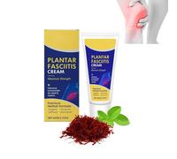 Angelica Safflower Plantar Fasciitis Relief Cream, Heel Pain Relief Cream,Maximum Strength natural Formula for Foot Heel Pain, Arch Support, Muscle Soothing, Fast Absorption, 60g.