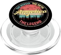Angelica The Woman The Myth The Legend Personalized Name PopSockets PopGrip for MagSafe