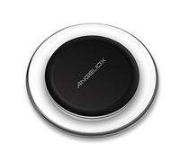 ANGELIOX Fast Wireless Charger QI 10W Wireless Charging Pad for Samsung Note 9,S10,S9+,Note 8/5,S8+,S8,S7 Edge, Qi Cordless Charging pad for iPhone XS Max, X,8,8 Plus,LG G7 ThinQ