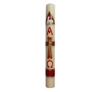 Angelitos de Mexico Large 18in (45cm) Easter Paschal Candle Cirio Lent Pascual Semana Santa Holy Week