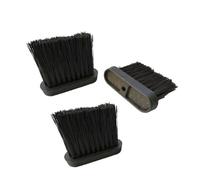 Angelkiss 3Pcs Oblong Replacement Spare Hearth Brush Head Refill for Companion Sets, Home Fireplace Cleaning.