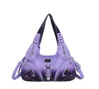 Angelkiss Hobo Purses and handbags for Women Satchel Handbag Women Purses Large Daily Shoulder Bags, Z3-pueple