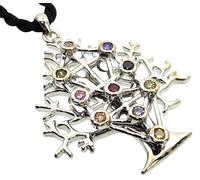 Angelleesa Kabbalah Tree of Life Chakra Pendant