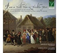 Angelo Baselli & Gianluca Fun A Velt Vos Iz Nishto Mer: Of A World That Is (CD)