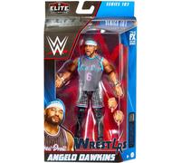 Mattel WWE Elite Collection Action Figure & Accessories, Series #103 Angelo Dawkins 6-inch Collectible with 25 Articulation Points & Swappable Hands