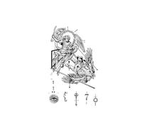 Angels And Demons, Herbal Tattoo Sticker, Semi-permanent Non-reflective, Waterproof, Long-lasting 2 Weeks, Fake Tattoos