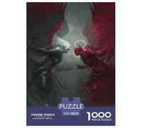 Angels And Demons Jigsaw 1000 Pieces For Adults And Kids Challenge Toy The Struggle of God Impossible Puzzle Educational Game Gifts 38x26cm/1000pcs