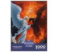 Angels And Demons Jigsaw Puzzles for Adults Interesting Puzzle Game 1000 Jigsaws Educational Games Home Decoration Gifts 38x26cm/1000pcs