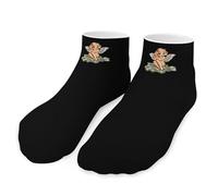 Angels-Cherub Money Socks Low Cut Athletic Socks Ankle Crew Socks for Men Women