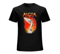 Angels Cry by Angra Classic Old School Bra Power Prog Metal Unisex T-Shirt Printed Tee Graphic Top Men Black Shirt L