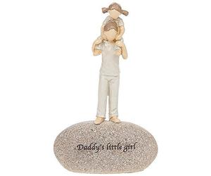 Angels Daddy's Little Girl Sentimental Pebble Gift