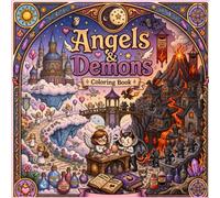 Angels & Demons: Coloring Book