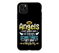 Angels Don´t Always Have Wings Sometimes They Have Whiskers Case for iPhone 11 Pro Max