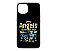 Angels Don´t Always Have Wings Sometimes They Have Whiskers Case for iPhone 13