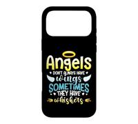 Angels Don´t Always Have Wings Sometimes They Have Whiskers Case for iPhone 17 Pro Max