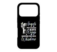 Angels Don't Always Have Wings Cat Case for iPhone 17 Pro