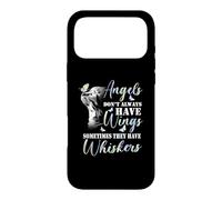 Angels Don't Always Have Wings Cat Case for iPhone 17 Pro Max