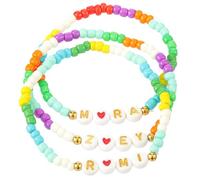 Angel's Draw Home Rumi Anime Bracelet Set Rumi Zoey Mira Inspired Merch Friendship Bracelet Cosplay Gift Women Men, M, Brass, Cubic Zirconia