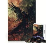 Angels Ethereal Descent Jigsaw 1000 Pieces for Teenagers Cognitive Boost Slow Leisure Tight Lock Thoughtful Xmas (38x26cm)