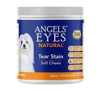 ANGELS' EYES Natural Tear Stain Prevention Soft Chews for Dogs | Chicken Flavor| For All Breeds | No Wheat No Corn | Daily Supplement | Proprietary Formula