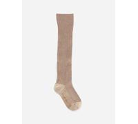 Angels Face Girls Lucy Sparkle Socks in Beige - Beige - EU 20 - 22