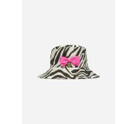 Angels Face Girls Sophie Zebra Bucket Hat in White - White - 8 - 13Yrs