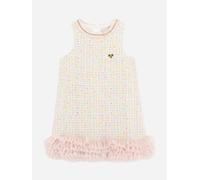 Angels Face Girls Wren Knitted Jacquard Dress in Pink - Pink - 5 - 6 Years