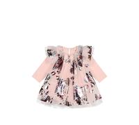 ANGEL'S FACE KIDS Doris floral-print ruffled dress - Pink New born-6-9 mth-12-18 mth-18-24 mth