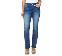 Angels Forever Young 360 Sculpt Bootcut Jeans for Women Figure Enhancing Stretch Denim, Orchard, 22 Plus