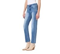 Angels Forever Young Women's 360 Sculpt Mid-Rise Straight Ankle Jeans Jeans | Mid-Rise Waist, Figure Enhancing, Sculpting, Stretchy, Tummy Control, Trendy, Flattering Fit, Real Pockets, Size-Inclusive