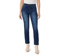 Angels Forever Young Women's 360 Sculpt Mid-Rise Straight Ankle Jeans, Manhattan, 8