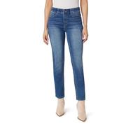 Angels Forever Young Women's 360 Sculpt Mid-Rise Straight Ankle Jeans, Pacific, 12