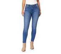 Angels Forever Young Women's 360 Sculpt Skinny Mid-Rise Jeans (Standard and Plus), Pacific, 14