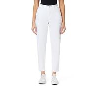 Angels Forever Young Women's 360 Sculpt Skinny Mid-Rise Jeans (Standard and Plus), White, 12
