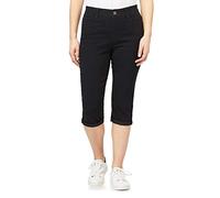 Angels Forever Young Women's 360 Sculpt Stretch Crop Jeans - Black - 6