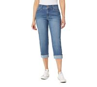 Angels Forever Young Women's Curvy Crop Jeans, Marina, 16