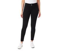 Angels Forever Young Women's Curvy Skinny Jeans, Onyx/Black, 10 Short