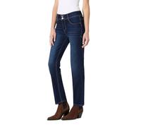 Angels Forever Young Women's Curvy Straight Mid-Rise Jeans, Bora, 16