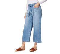 Angels Forever Young Women's Everflex Classic Belted Wide High-Rise Crops (Available in Plus Size), Athens, 14