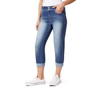 Angels Forever Young Women's Everflex Curvy Skinny Bling 23.5" Crop Jeans, Marella, 16