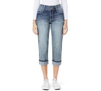 Angels Forever Young Women's Everflex Curvy Skinny Bling 23.5" Crop Jeans, Verona, 10