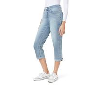 Angels Forever Young Women's Everluxe Bling Sculpt Straight 23.5" Crop Jeans, Nashville, 10