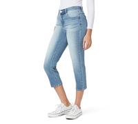 Angels Forever Young Women's Everluxe Sculpt Straight 23.5" Crop Jeans, Ellaville, 12