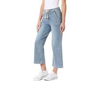 Angels Forever Young Women's Forever Trouser Straight Ankle High-Rise Jeans (Standard and Plus), Reef, 12