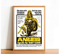 Angels Hard As They Come Classic Vintage Movie Poster Wall Art Picture Photo A4