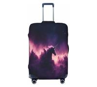 Angels in The Polar Night Durable Luggage Cover Suitcase Protector Anti-Scratch Luggage Cover Fits 18-32inch Luggage