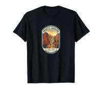 Angels Landing Zion National Park Hiking Track Badge Utah/US Value Graphic T-Shirt